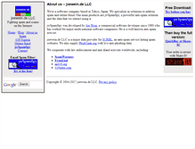 Tablet Screenshot of joewein.net